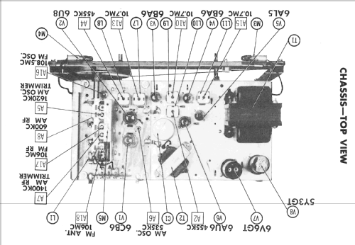 Silvertone 6063 Ch= 528.39900; Sears, Roebuck & Co. (ID = 2471406) Radio