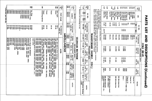 Silvertone 6100 Ch= 528.38801; Sears, Roebuck & Co. (ID = 2341656) Television