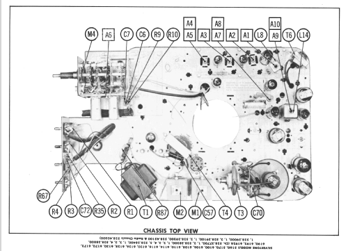 Silvertone 6110 Ch= 528.38202; Sears, Roebuck & Co. (ID = 2341008) Televisión