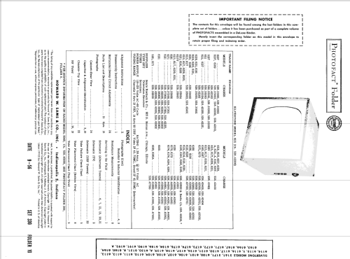 Silvertone 6115 Ch= 528.42402; Sears, Roebuck & Co. (ID = 1892189) Television