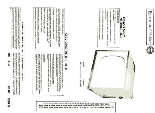 Silvertone 6117 Ch= 528.42400; Sears, Roebuck & Co. (ID = 1892097) Television