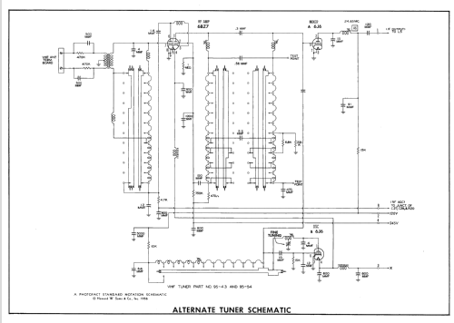 Silvertone 6126 Ch= 528.38203; Sears, Roebuck & Co. (ID = 2341230) Television