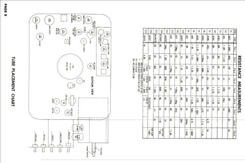 Silvertone 6133 Ch= 528.42601; Sears, Roebuck & Co. (ID = 1869780) Television