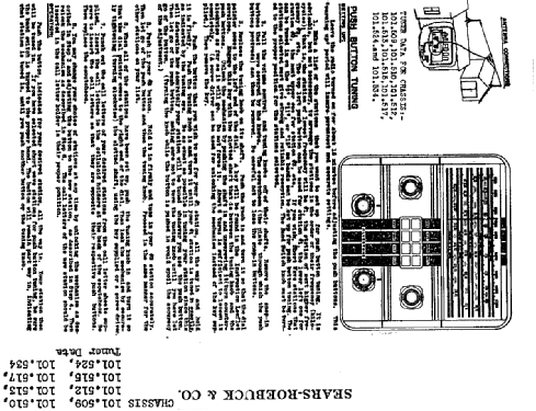 Silvertone 6168 Ch= 101.524; Sears, Roebuck & Co. (ID = 655489) Radio