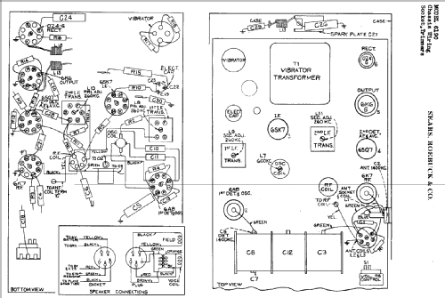 Silvertone Order= 57D 6190 Ch= 126.209; Sears, Roebuck & Co. (ID = 676544) Car Radio