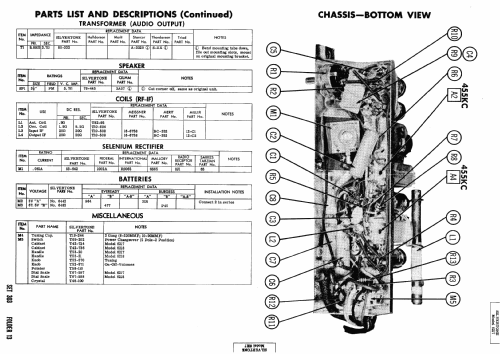 Silvertone 6216 Ch= 528.33300 Order=75H U6216; Sears, Roebuck & Co. (ID = 1439985) Radio