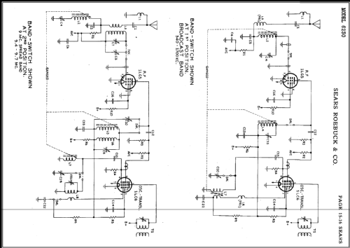 Silvertone 6230 Ch= 101.802; Sears, Roebuck & Co. (ID = 481019) Radio