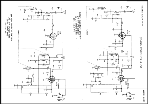 Silvertone 6230 Ch= 101.802; Sears, Roebuck & Co. (ID = 481020) Radio