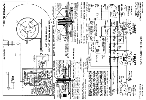 Silvertone 6233 Ch= 126.222; Sears, Roebuck & Co. (ID = 695524) R-Player