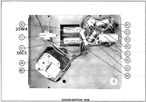 Silvertone 6233 Ch= 567.36004; Sears, Roebuck & Co. (ID = 535370) R-Player