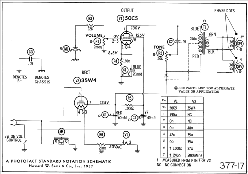 Silvertone 6234 Ch= 567.36004; Sears, Roebuck & Co. (ID = 535373) R-Player