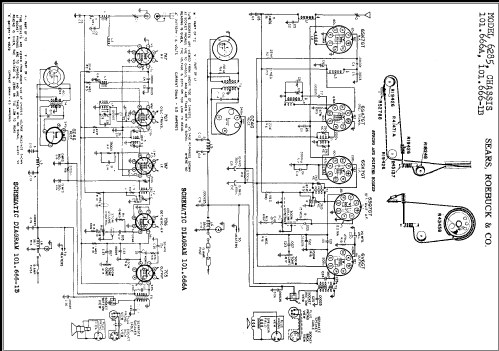 Silvertone 6285 Ch= 101.666-1B; Sears, Roebuck & Co. (ID = 306369) Car Radio