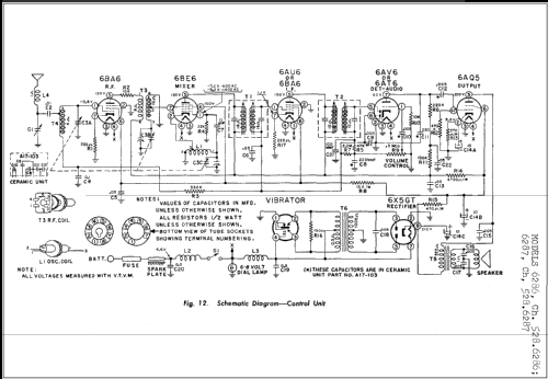 Silvertone 6286 Ch= 528.6286; Sears, Roebuck & Co. (ID = 235980) Car Radio