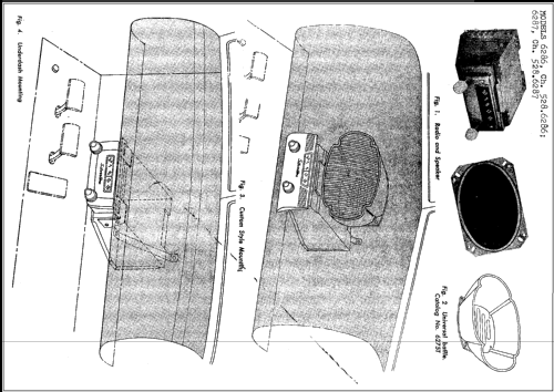 Silvertone 6286 Ch= 528.6286; Sears, Roebuck & Co. (ID = 235984) Car Radio