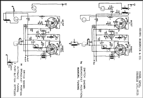 Silvertone 6290 Ch= 101.667B; Sears, Roebuck & Co. (ID = 306382) Car Radio