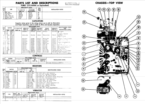 Silvertone 6290 Ch= 101.667B; Sears, Roebuck & Co. (ID = 838795) Car Radio