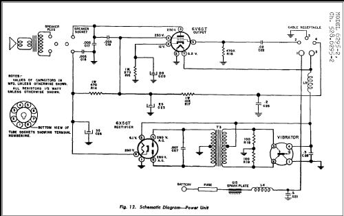 Silvertone 6295-2 Ch= 528.6295-2; Sears, Roebuck & Co. (ID = 254456) Autoradio