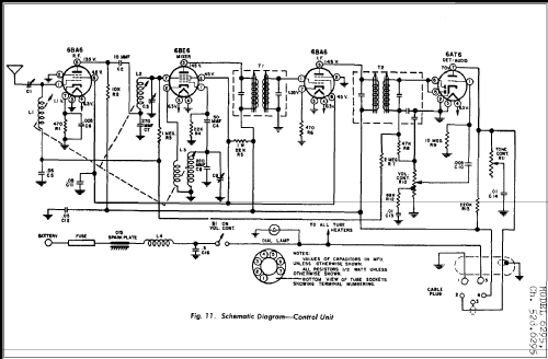 Silvertone 6295 Ch= 528.6295; Sears, Roebuck & Co. (ID = 254265) Car Radio