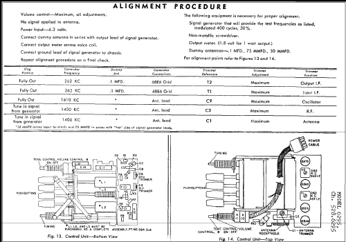 Silvertone 6295 Ch= 528.6295; Sears, Roebuck & Co. (ID = 254268) Car Radio