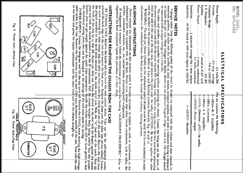 Silvertone 6295 Ch= 528.6295; Sears, Roebuck & Co. (ID = 254270) Car Radio