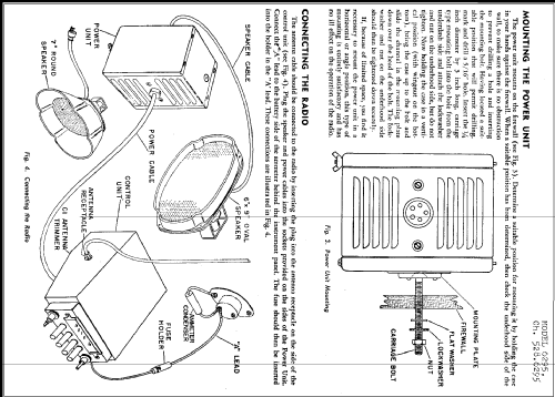 Silvertone 6295 Ch= 528.6295; Sears, Roebuck & Co. (ID = 254274) Car Radio