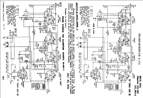 Silvertone Order= 57F 6551 Ch= 101.620; Sears, Roebuck & Co. (ID = 680375) Radio