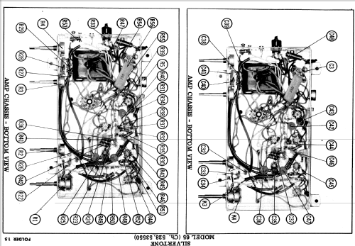 Silvertone 65 Ch= 528.53550 Ch= 528.59430; Sears, Roebuck & Co. (ID = 565071) Radio