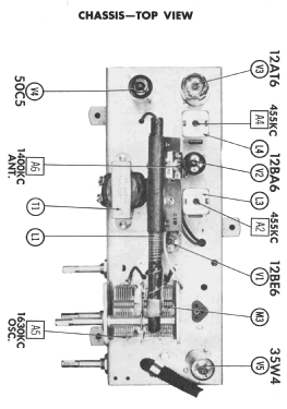 Silvertone 7040 Ch= 528.48500; Sears, Roebuck & Co. (ID = 3055928) Radio