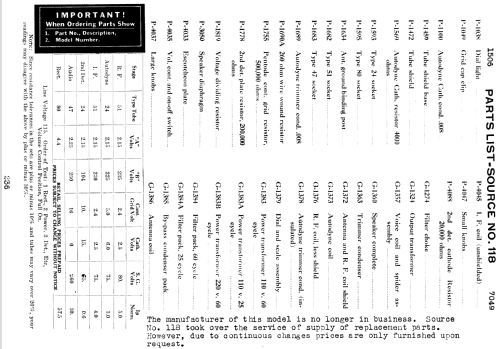 Silvertone 7049 ; Sears, Roebuck & Co. (ID = 1279319) Radio