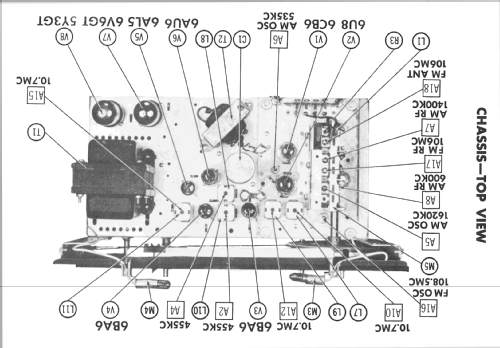 Silvertone 7057 Ch: 528.46000; Sears, Roebuck & Co. (ID = 2422258) Radio