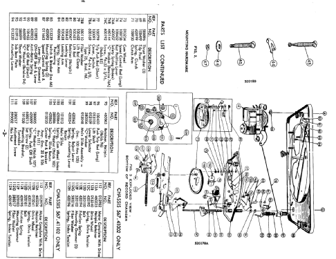 Silvertone 7061 Ch= 528.46200; Sears, Roebuck & Co. (ID = 1545591) Radio