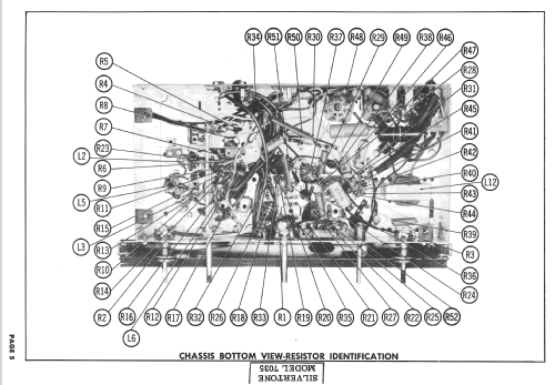 Silvertone 7061 Ch= 528.46200; Sears, Roebuck & Co. (ID = 2417673) Radio