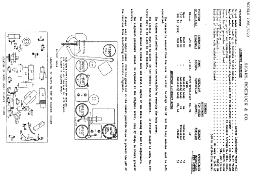 Silvertone 7085 Ch= 101.688; Sears, Roebuck & Co. (ID = 692917) Radio