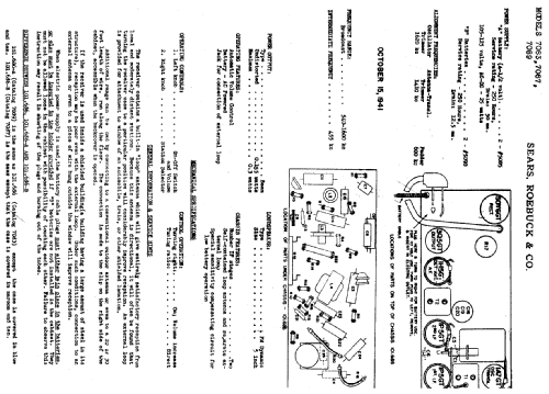 Silvertone 7087 CH= 101.686-B; Sears, Roebuck & Co. (ID = 692006) Radio