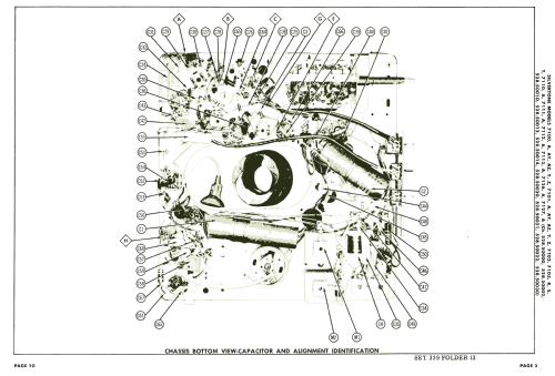 Silvertone 7100A Ch= 528.50020; Sears, Roebuck & Co. (ID = 2018643) Television