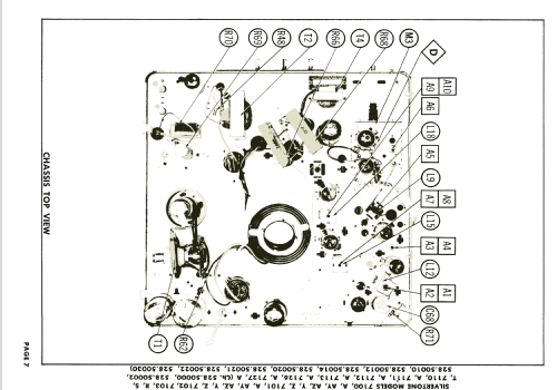 Silvertone 7100A Ch= 528.50021; Sears, Roebuck & Co. (ID = 2018666) Television