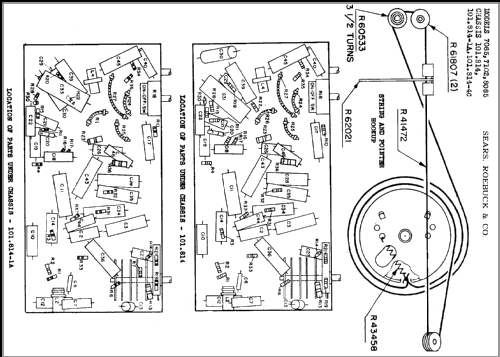 Silvertone 7102 Ch= 101.814-1A; Sears, Roebuck & Co. (ID = 361470) Radio