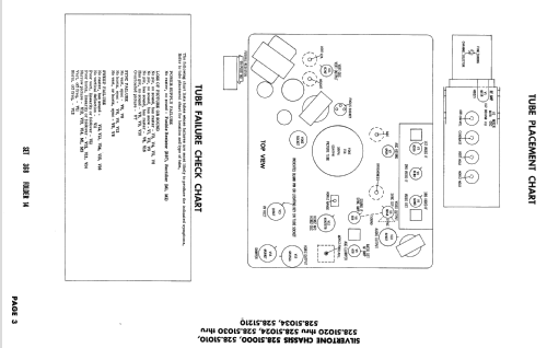 Silvertone 7115 Ch= 528.51011; Sears, Roebuck & Co. (ID = 2425352) Television