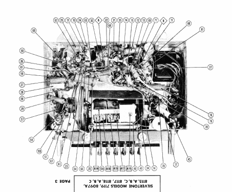 Silvertone 7119 Ch= 101.825-26; Sears, Roebuck & Co. (ID = 458414) Radio