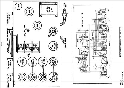 Silvertone 7124 ; Sears, Roebuck & Co. (ID = 1286499) Radio