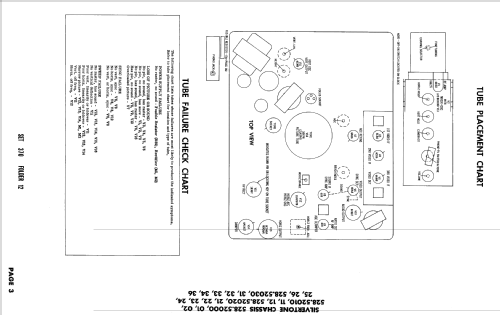 Silvertone 7132 Ch= 528.52000; Sears, Roebuck & Co. (ID = 2433129) Television