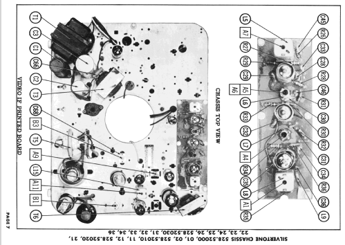 Silvertone 7132 Ch= 528.52000; Sears, Roebuck & Co. (ID = 2433134) Television