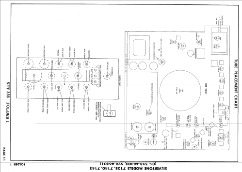 Silvertone 7138 Ch= 528.46301; Sears, Roebuck & Co. (ID = 2529236) Television