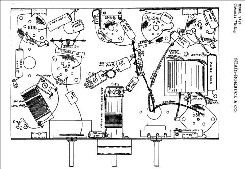 Silvertone 7171 ; Sears, Roebuck & Co. (ID = 667924) Radio