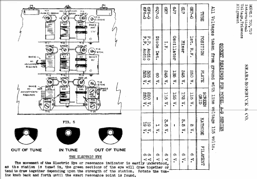 Silvertone 719 ; Sears, Roebuck & Co. (ID = 650445) Radio