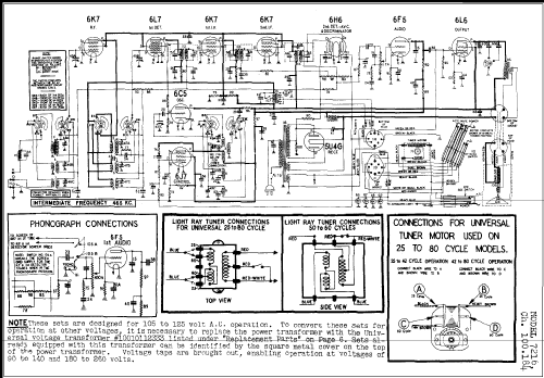 Silvertone 7216 Ch= 100.184; Sears, Roebuck & Co. (ID = 273504) Radio