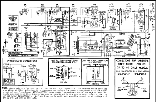 Silvertone 7218 Ch= 100.186; Sears, Roebuck & Co. (ID = 273913) Radio