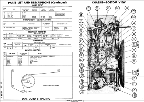 Silvertone 7222 Ch= 528.48000; Sears, Roebuck & Co. (ID = 535507) Radio