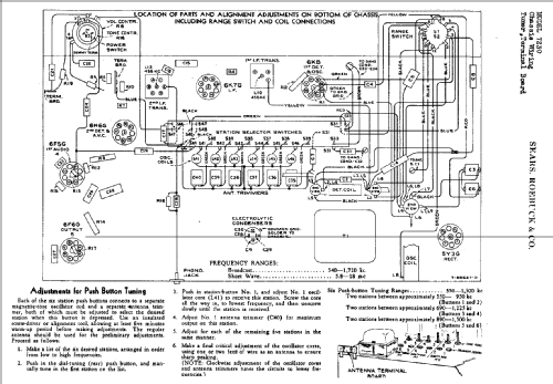 Silvertone 7230 CH= 126.208; Sears, Roebuck & Co. (ID = 686057) Radio