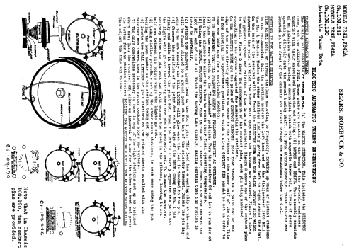 Silvertone 7241 Ch= 109.246; Sears, Roebuck & Co. (ID = 687232) Radio